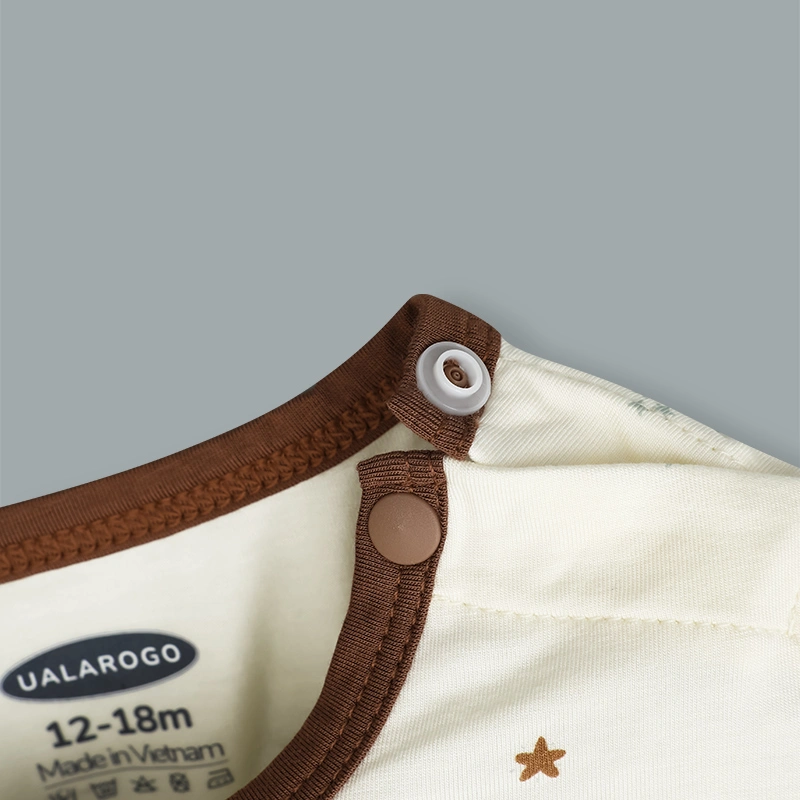 Bộ tay ngắn bé trai Ualarogo UR042 màu nâu 6