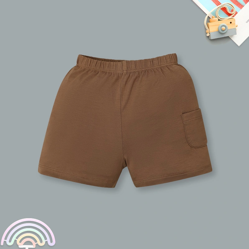 Bộ tay ngắn bé trai Ualarogo UR042 màu nâu 8