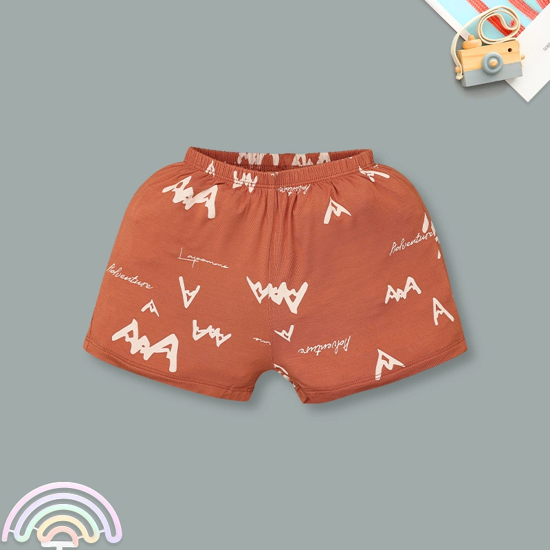 Bộ tay ngắn bé trai La Pomme tiệc sinh nhật bé khủng long màu cam 8