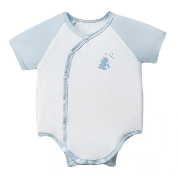 Bodysuit unisex La Pomme sợi tre xanh