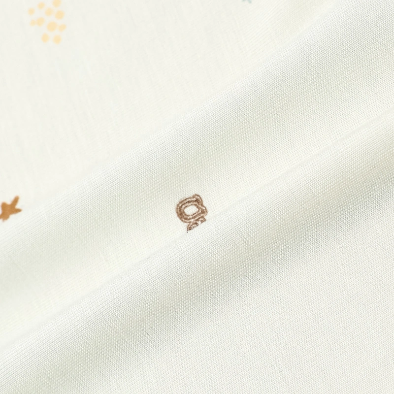 Bodysuit tay ngắn cho bé Ualarogo UR041 viền nâu 8