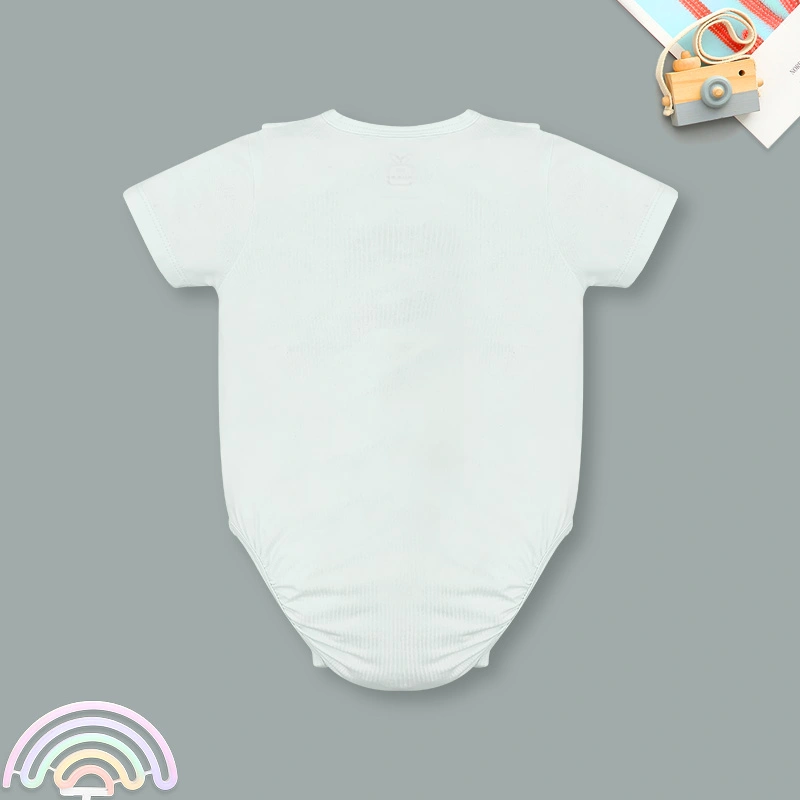 Bodysuit tay ngắn La Pomme giấc mơ mùa hè màu be 13
