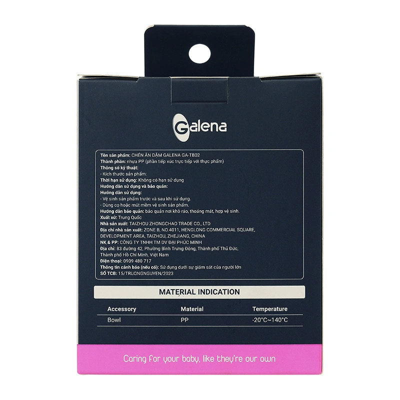 Chén ăn dặm Galena GA-TB02 - Màu ngẫu nhiên 5