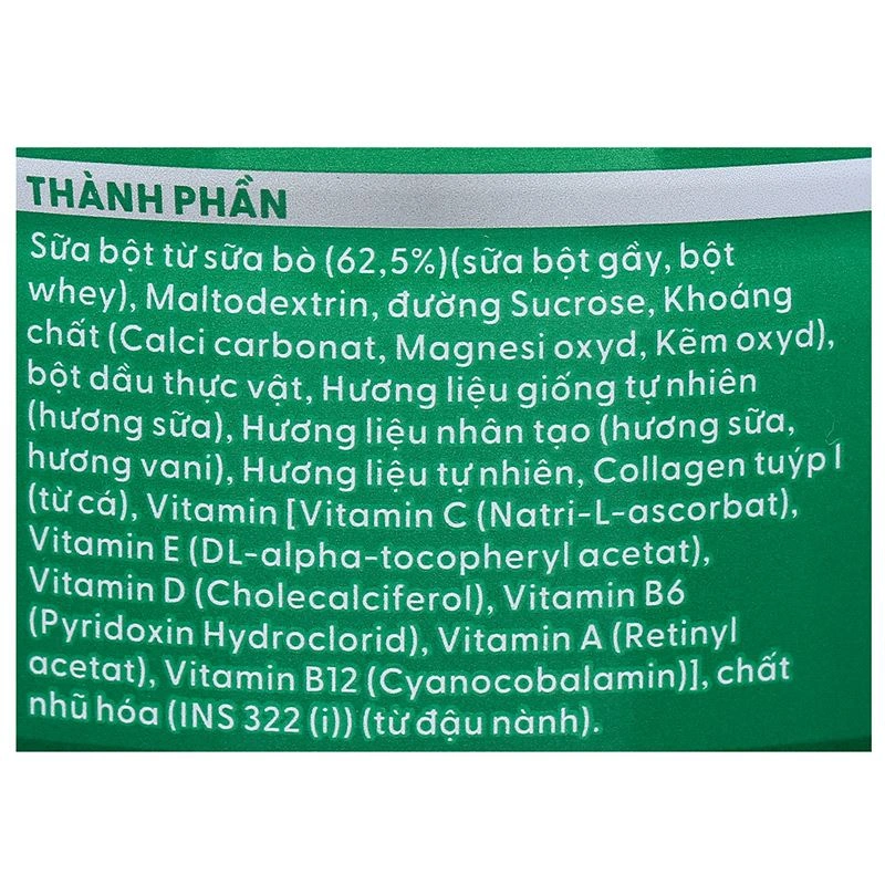 Combo 2 hộp sữa bột người lớn Anlene hương vani 800g 8