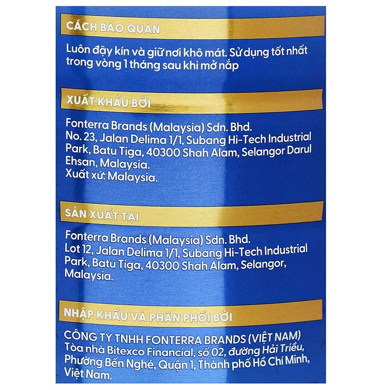 Sữa bột người lớn Anlene Total 10 hương vani 800g (mẫu mới) 21