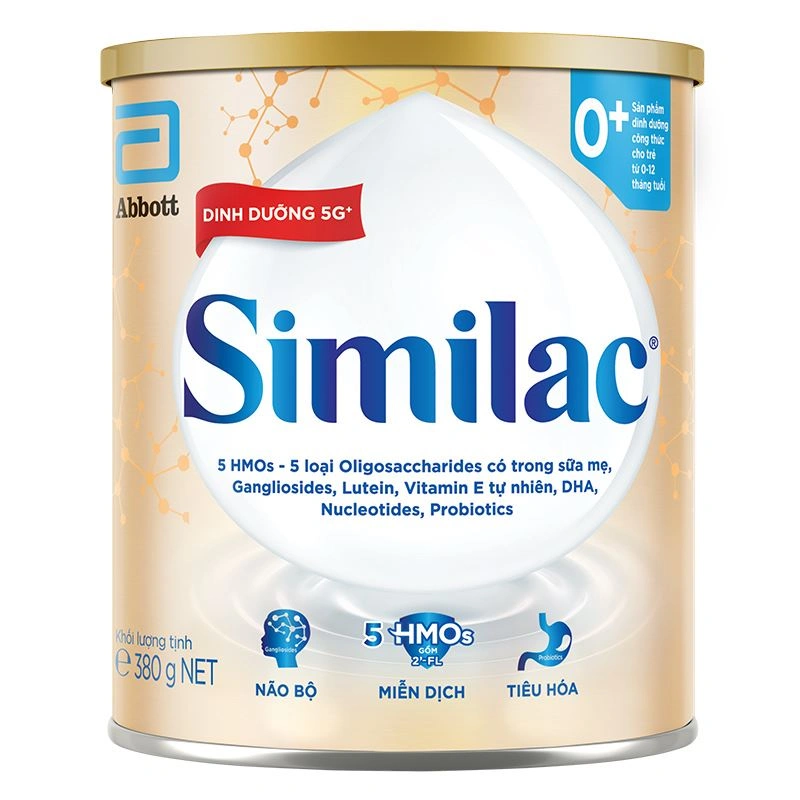 Sữa bột Similac 5G 0+ 380g (0 - 12 tháng) 12