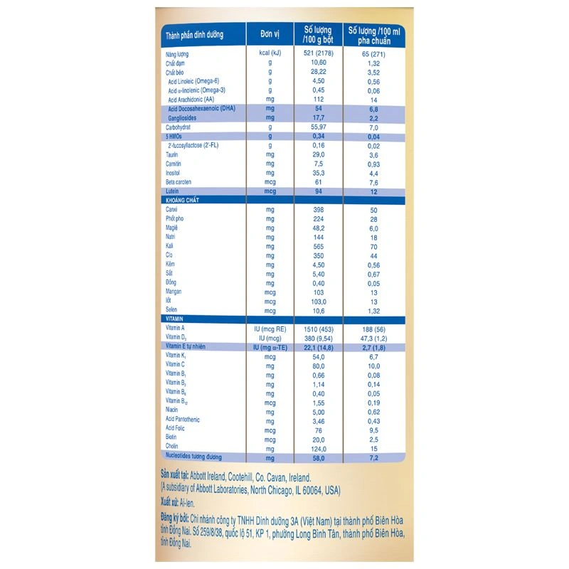 Sữa bột Similac 5G 0+ 380g (0 - 12 tháng) 16