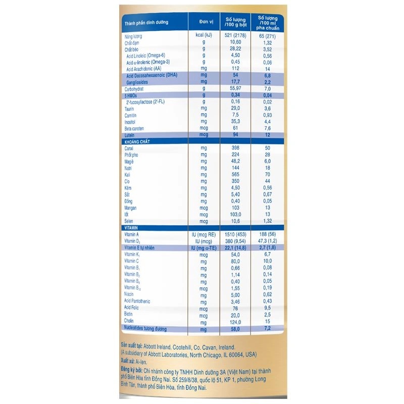 Sữa bột Similac 5G 0+ 380g (0 - 12 tháng) 22
