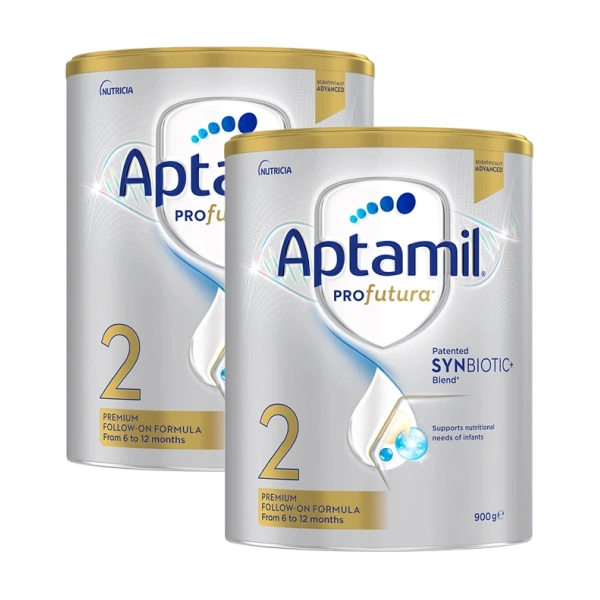 Combo 2 sữa bột Aptamil Úc Profutura số 2 900g (6 - 12 tháng) 1