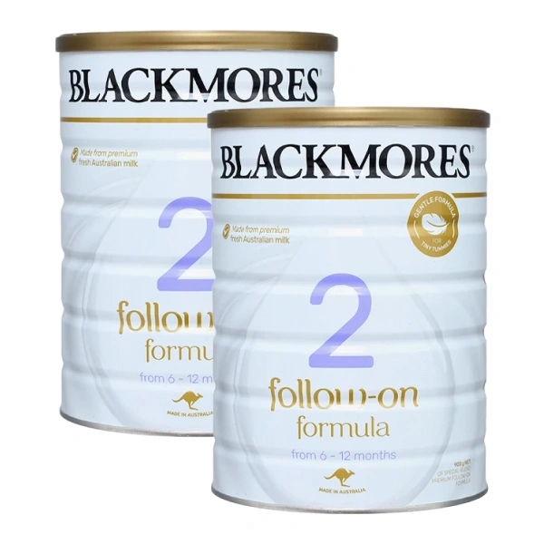 Combo 2 sữa bột Blackmores Follow-on Formula số 2 hương vani 900g (6 - 12 tháng) 1