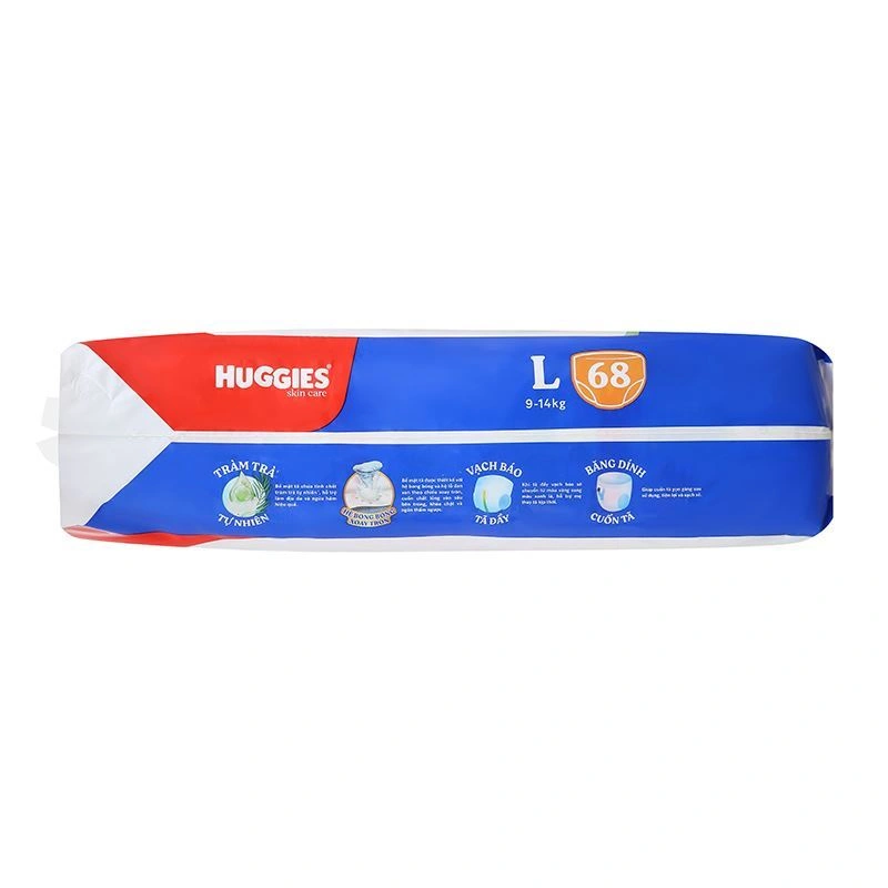 Combo 2 tã quần Huggies Skincare size L 68 miếng/bịch (9 - 14 kg) - Giao bao bì ngẫu nhiên 6