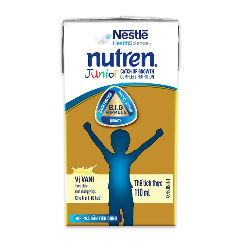 Thùng 36 hộp sữa pha sẵn Nutren Junior hương vani 110 ml (1 - 10 tuổi) - Giao bao bì ngẫu nhiên 27