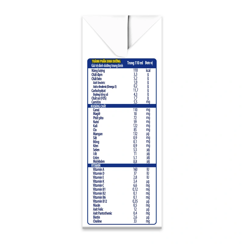 Thùng 36 hộp sữa pha sẵn Nutren Junior hương vani 110 ml (1 - 10 tuổi) - Giao bao bì ngẫu nhiên 30