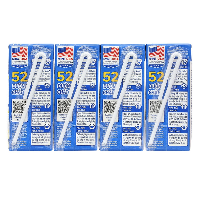 Combo 3 thùng 48 hộp sữa non pha sẵn MetaCare Eco 180 ml (từ 1 tuổi) 6