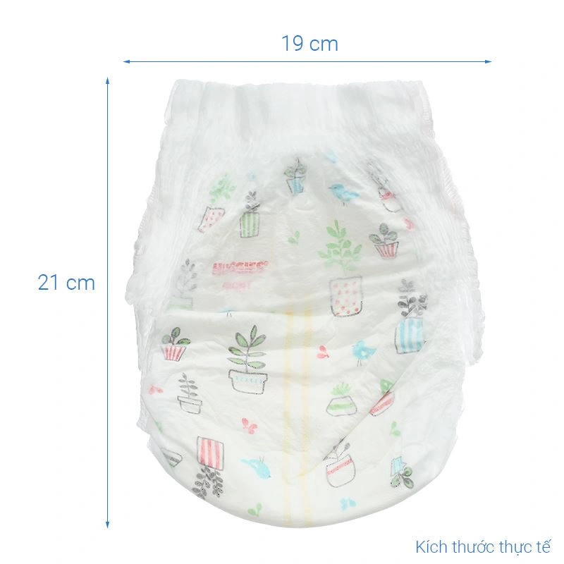 Combo 4 tã quần Huggies Nature made size L 44 miếng/bịch (9 - 14 kg) 8
