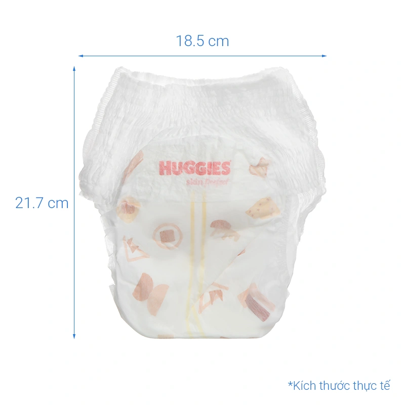 Combo 4 tã quần Huggies Skin Perfect size L 60 miếng/bịch (9 - 14 kg) - Giao bao bì cộng miếng ngẫu nhiên 9