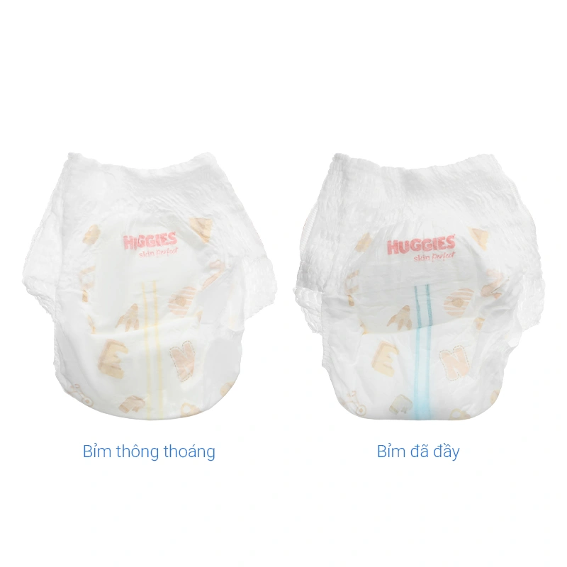 Combo 4 tã quần Huggies Skin Perfect size XL 52 miếng (12 - 17 kg) - Giao bao bì cộng miếng ngẫu nhiên 14