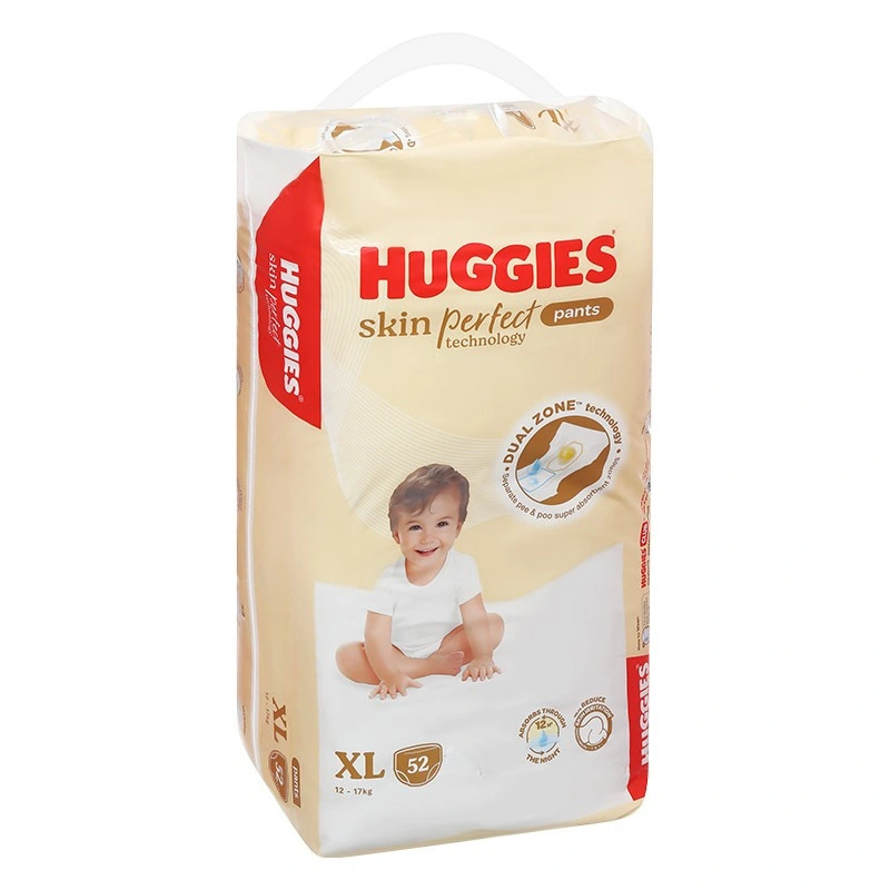 Combo 4 tã quần Huggies Skin Perfect size XL 52 miếng (12 - 17 kg) - Giao bao bì cộng miếng ngẫu nhiên 5