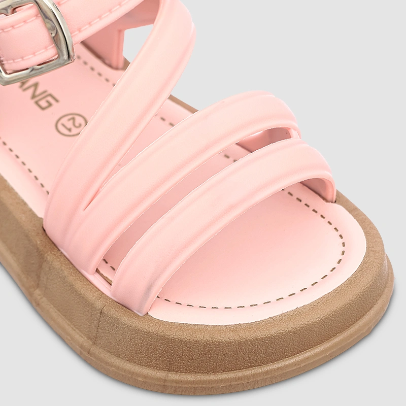 Giày sandal cho bé gái HappyTime SD005 màu hồng 5