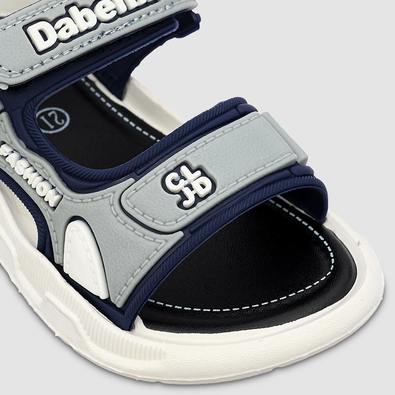 Giày sandal cho bé HappyTime SD006 màu xám 5