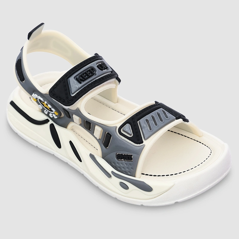 Giày sandal cho bé HappyTime SD007 màu xám 2