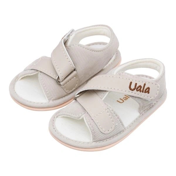 Giày tập đi cho bé Cotton UalaRogo UR5687 màu ghi 1