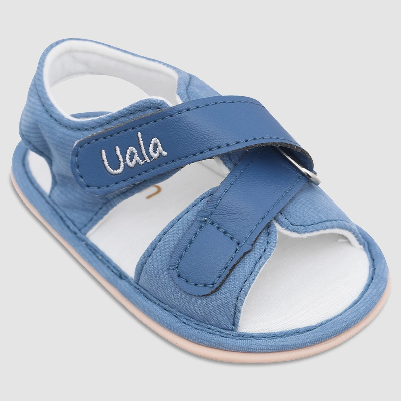 Giày tập đi cho bé Cotton UalaRogo UR5687 màu xanh dương 2