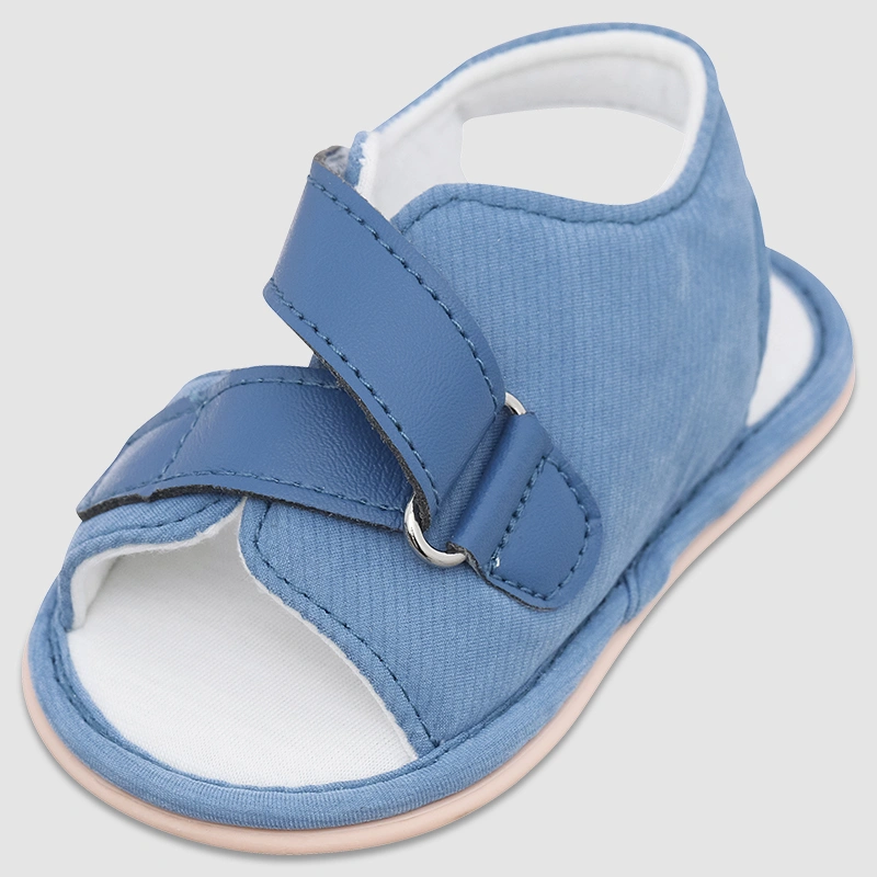 Giày tập đi cho bé Cotton UalaRogo UR5687 màu xanh dương 3