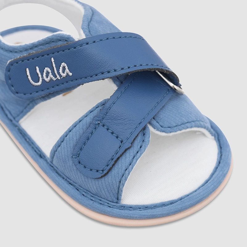 Giày tập đi cho bé Cotton UalaRogo UR5687 màu xanh dương 5