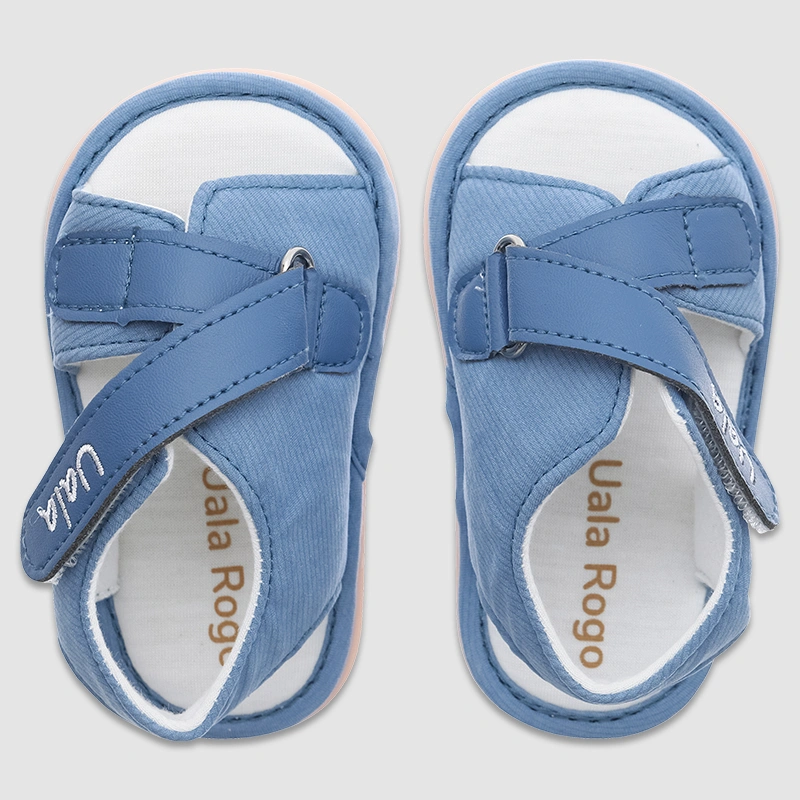 Giày tập đi cho bé Cotton UalaRogo UR5687 màu xanh dương 8