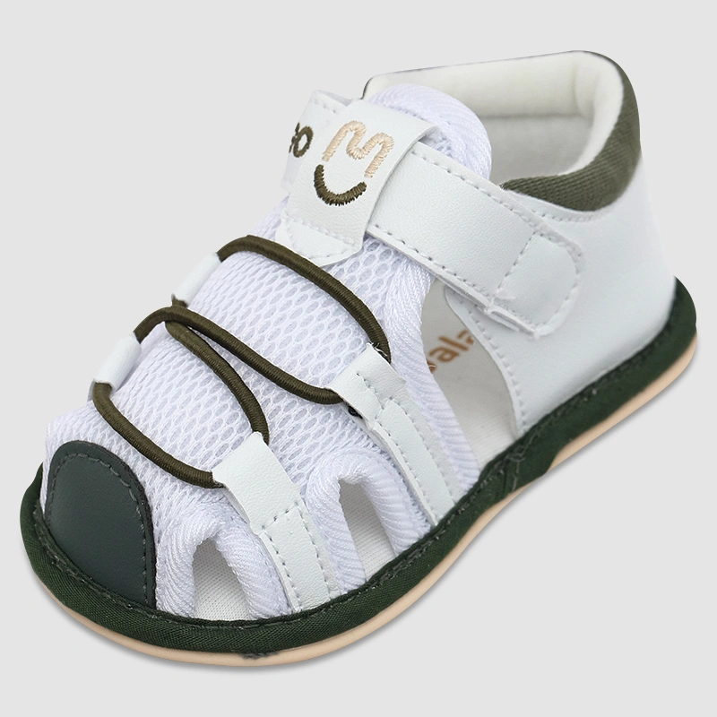 Giày tập đi cho bé Cotton UalaRogo UR806 màu xanh rêu 3