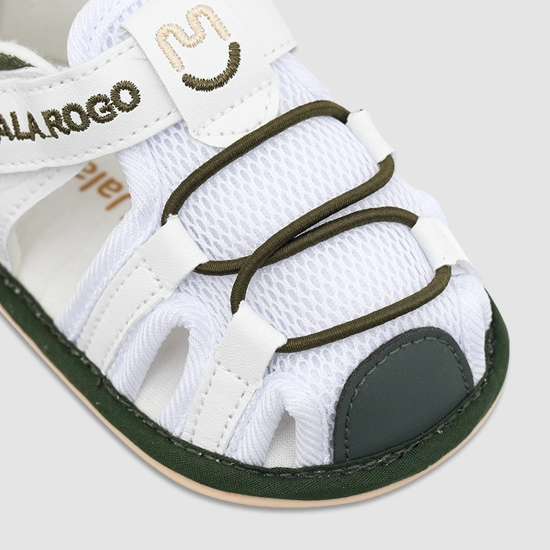 Giày tập đi cho bé Cotton UalaRogo UR806 màu xanh rêu 5