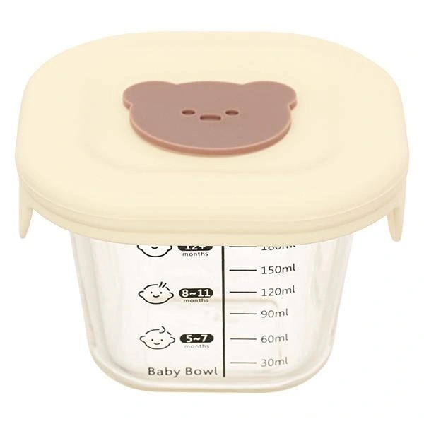 Hộp đựng sữa và thức ăn dặm cho bé TOP KIDS Baby Bowl 180ML - Màu ngẫu nhiên 1