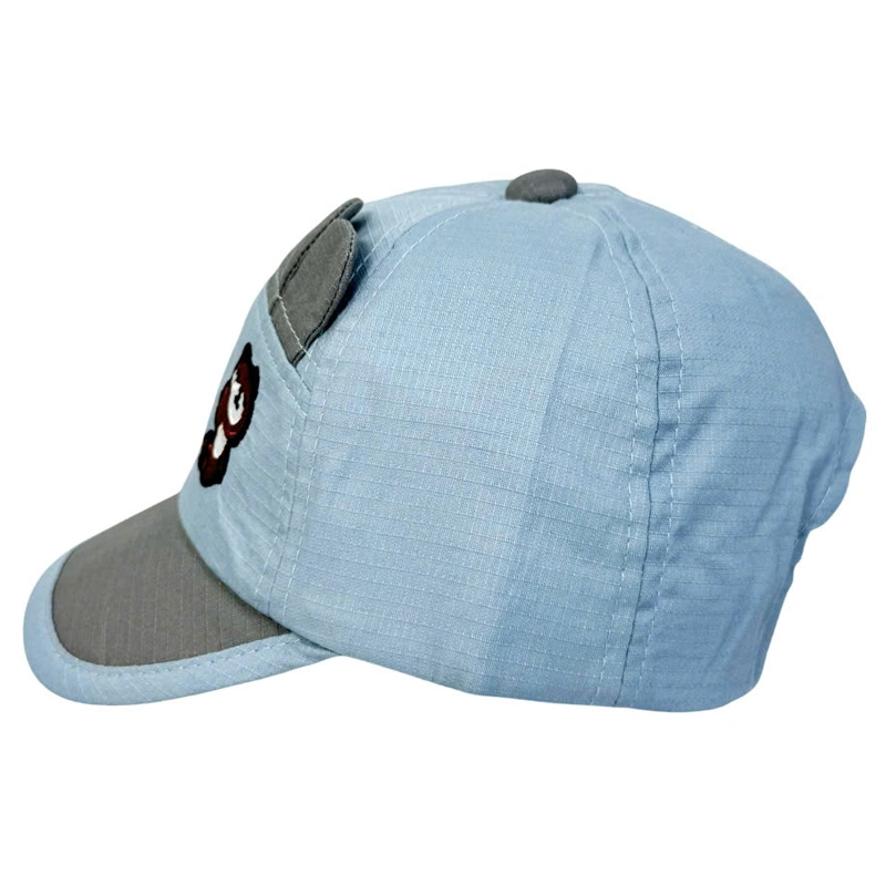 Nón kết cho bé Duy Ngọc 2660 gấu nâu màu đỏ 8