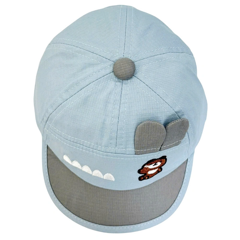 Nón kết cho bé Duy Ngọc 2660 gấu nâu màu đỏ 10