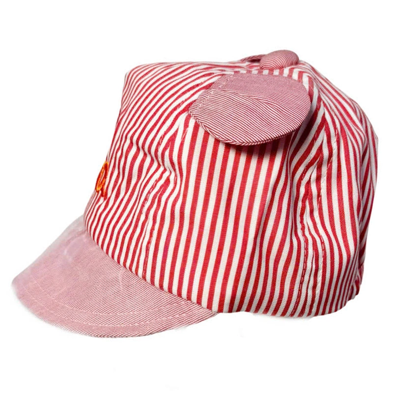 Nón kết cho bé Duy Ngọc 2707 kèm khăn sọc gấu màu xanh dương đậm 8