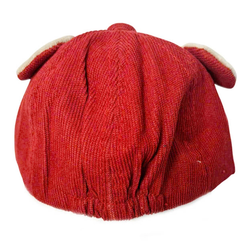 Nón kết cho bé Duy Ngọc thêu hình cọp màu đỏ 5