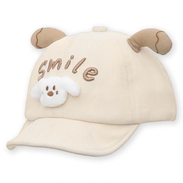 Nón kết TOP KIDS chó con màu be