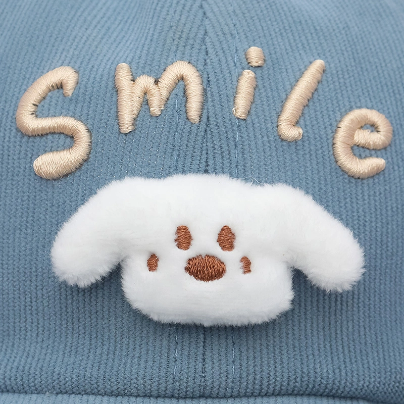 Nón kết cho bé TOP KIDS chó con màu be 11