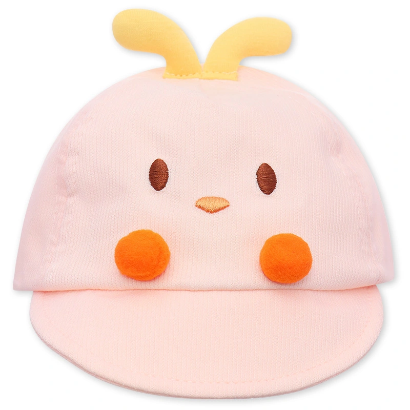 Nón kết cho bé TOP KIDS gà con màu hồng 2