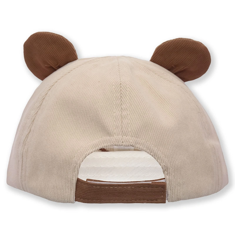 Nón kết cho bé TOP KIDS gấu cười màu nâu 4