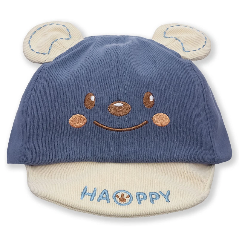 Nón kết cho bé TOP KIDS gấu cười màu nâu 8