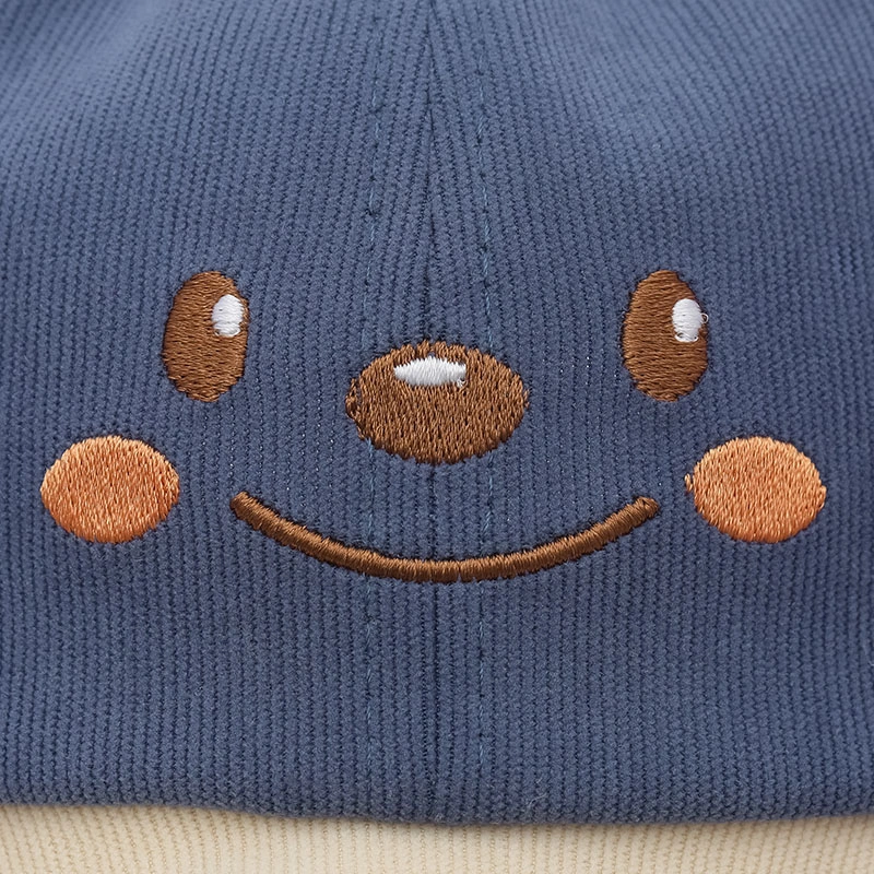 Nón kết cho bé TOP KIDS gấu cười màu nâu 11