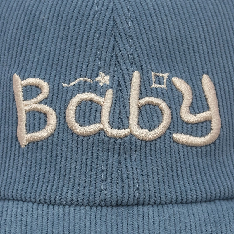 Nón kết cho bé TOP KIDS thêu Baby màu xanh dương 5