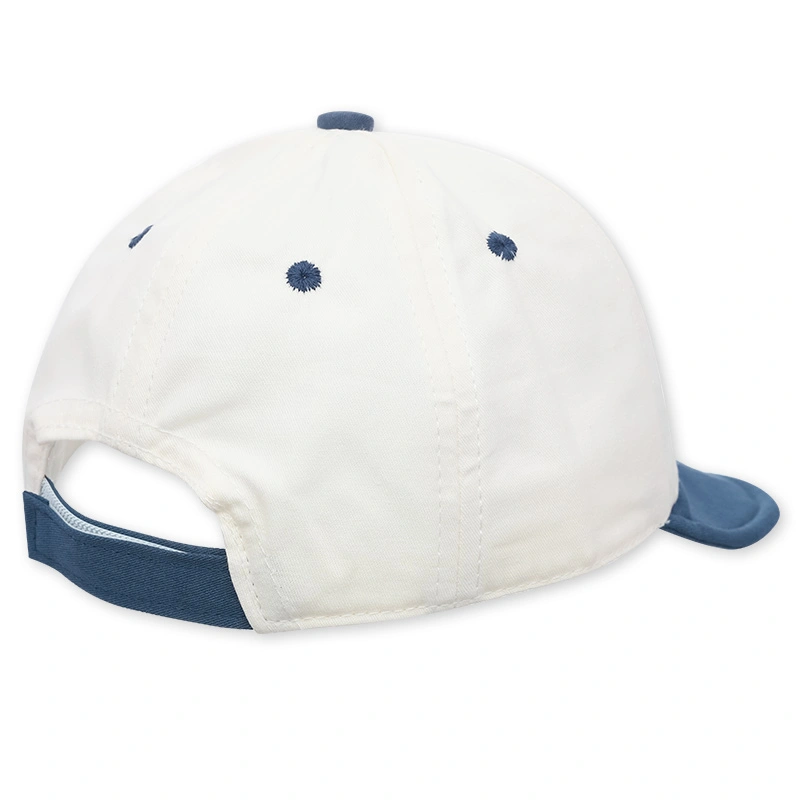 Nón kết cho bé TOP KIDS thêu Happy Day màu xanh dương 3