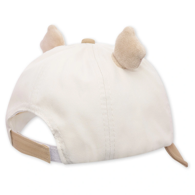 Nón kết cho bé TOP KIDS thêu Bear màu nâu 3