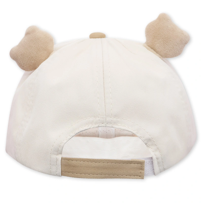 Nón kết cho bé TOP KIDS thêu Bear màu nâu 4