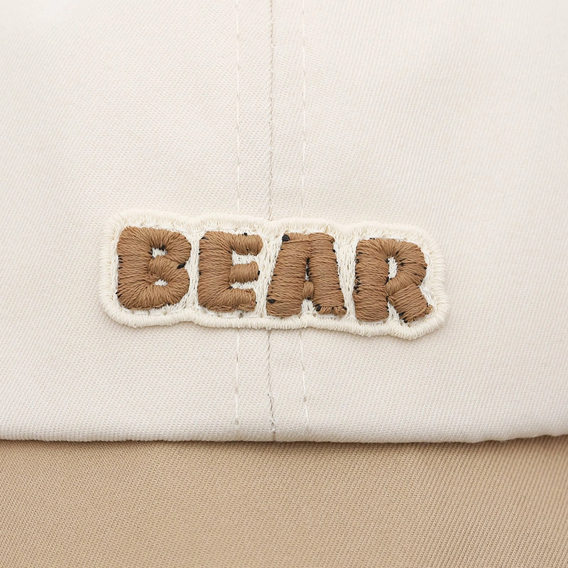 Nón kết cho bé TOP KIDS thêu Bear màu nâu 5