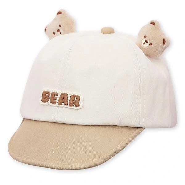 Nón kết TOP KIDS thêu Bear màu nâu