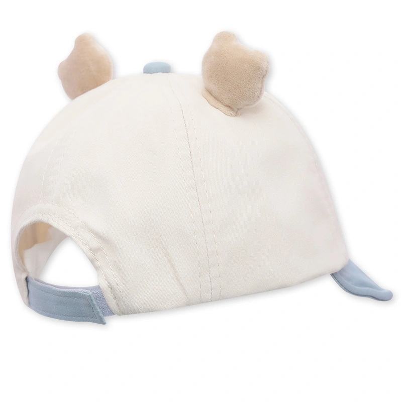 Nón kết cho bé TOP KIDS thêu Bear màu nâu 9